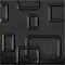 Ekena Millwork 11 7/8in. W x 11 7/8in. H Oslo EnduraWall Decorative 3D Wall Panel Covers 0.98 Sq. Ft. WP12X12OSAGX - alternate 1